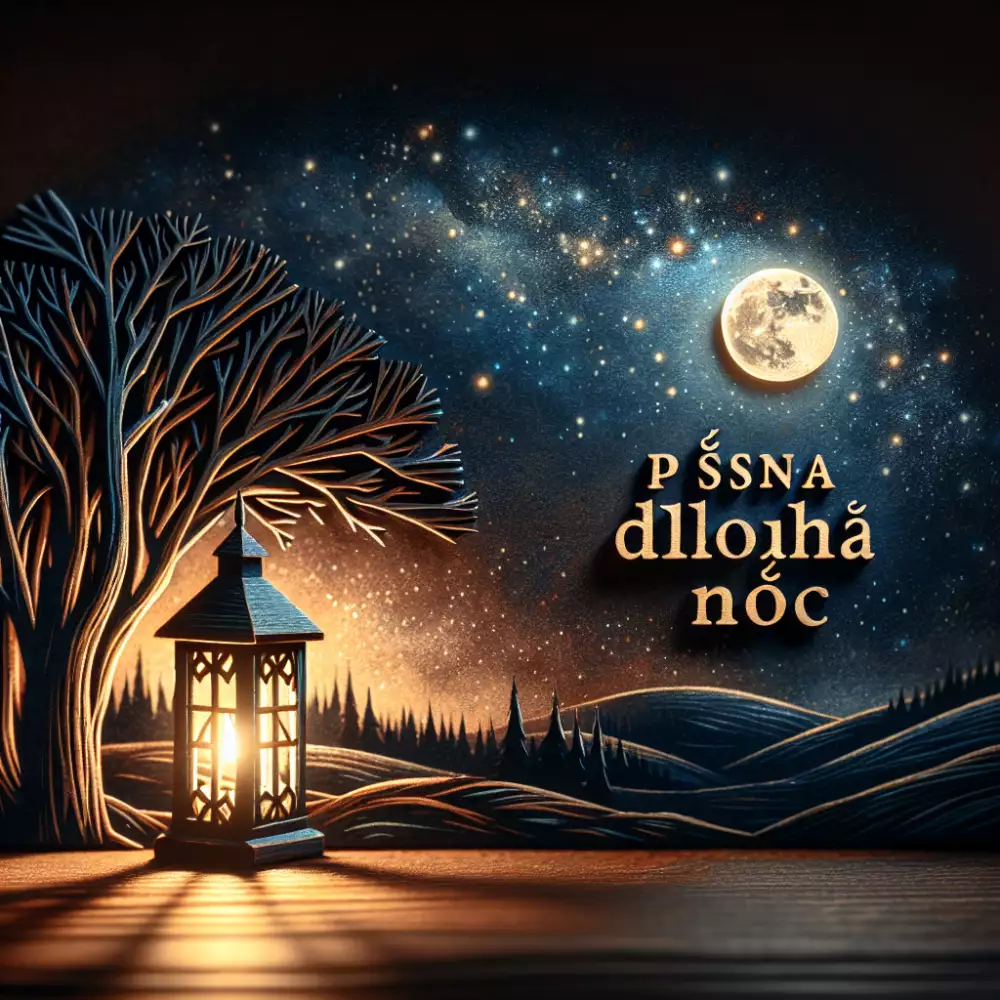dlouha noc text