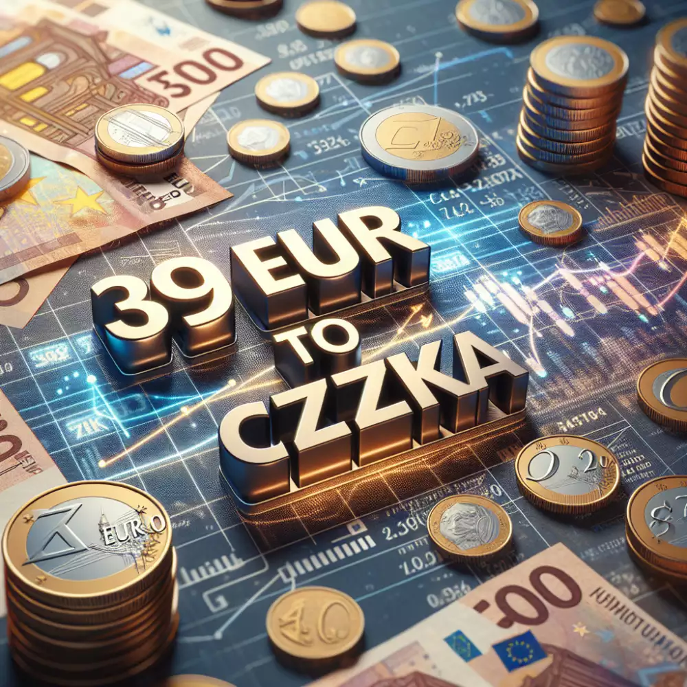 39 eur to czk