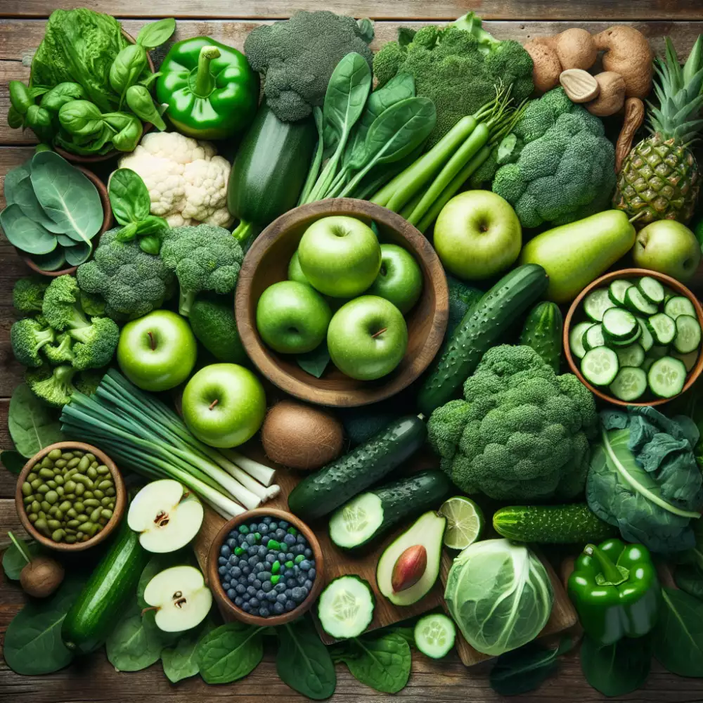 green food